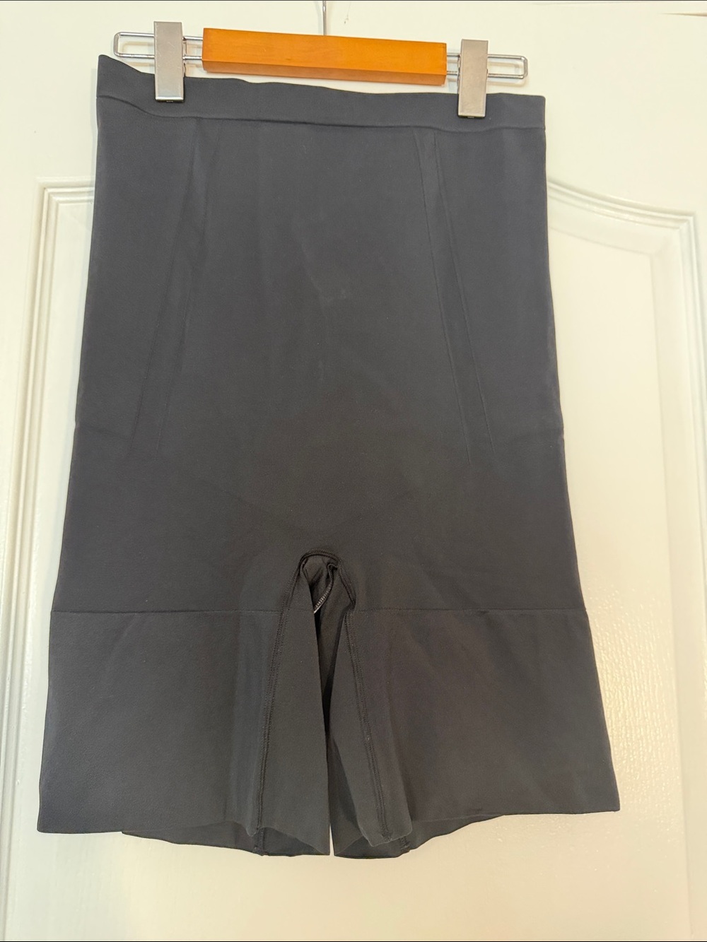 SPANX High Waist Mid Thigh Shapewear Short Butt Lifting Black 1X NWOT